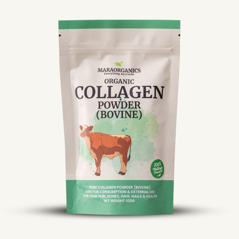 Collagen-(Bovine)-Powder 100G maintain joint flexibility and reduces stiffness - By Mara Organics