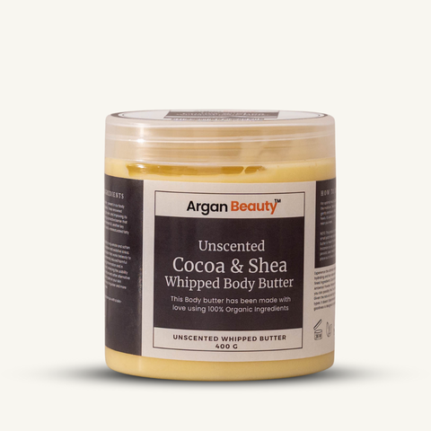 Unscented-Cocoa-&-Shea-Whipped-Body-Butter-275G -Fragrance-Free: -By Mara Organics