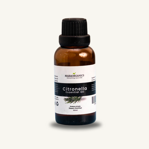 Citronella-Essential-Oil Pure Natural Insect Repellent- By Mara Organics