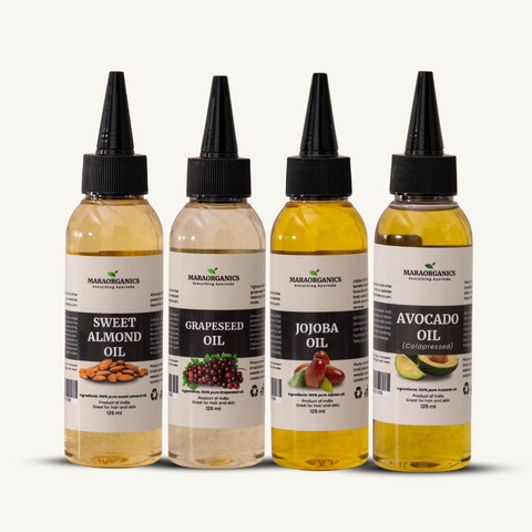 Popular-Carrier-Oils 125Ml  Mara’S Popular Carrier Oils: By Mara Organics