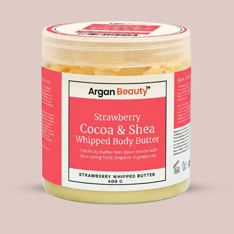 Strawberry Cocoa & Shea Whipped Body Butter