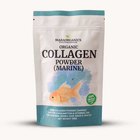 Collagen-(Marine)-Powder-100G  strengthen bones and muscle mass maintenance - By Mara Organics