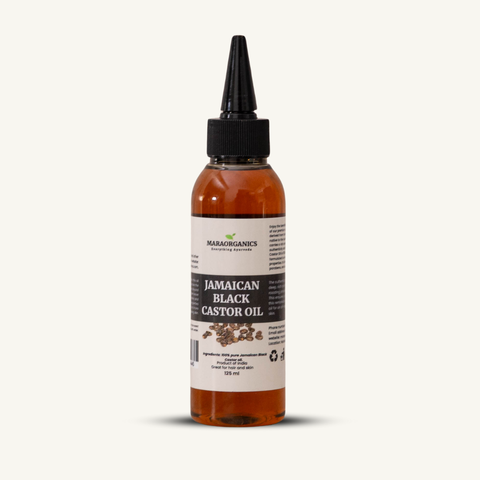 Jamaican-Black-Castor-Oil 125Ml-reduce hair breakage and split ends- By Mara Organics