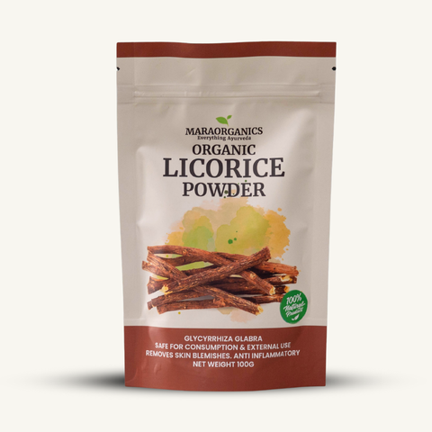 Licorice-Powder-100G-Supports digestion and balances stomach acidity- By Mara Organics