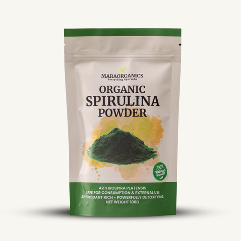 Spirulina-Powder-100G - Weight Management, Heart Health- By Mara Organics