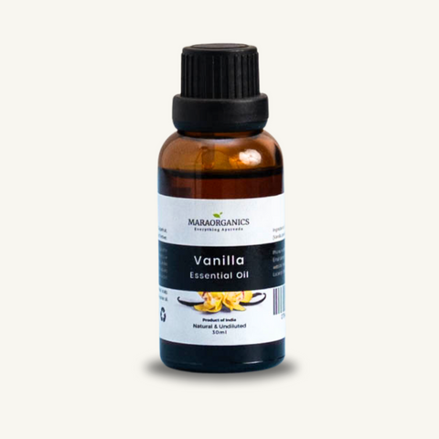 Vanilla-Essential-Oil-30Ml  Adds a sweet natural fragrance to skincare products -By Mara Organics