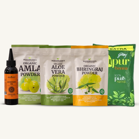 Ayurvedic-Starters-Kit-With-Bhringraj Large  The Versatility Of The Ayurvedic Star By Mara Organics