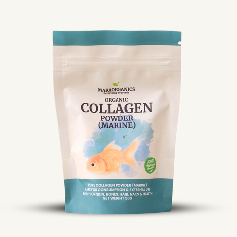 Collagen-(Marine)-Powder 50G  strengthen bones and muscle mass maintenance - By Mara Organics